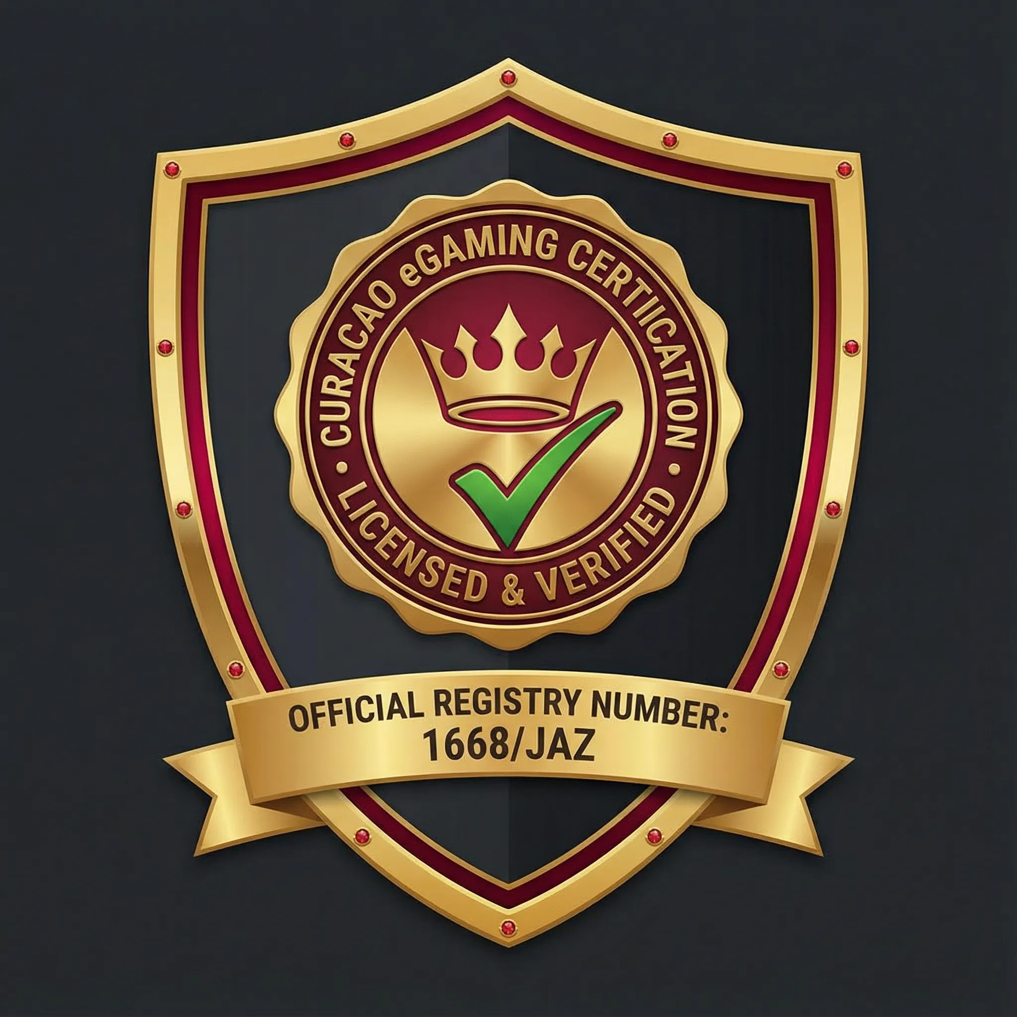 Licença Curaçao eGaming - gbgbet Certificado